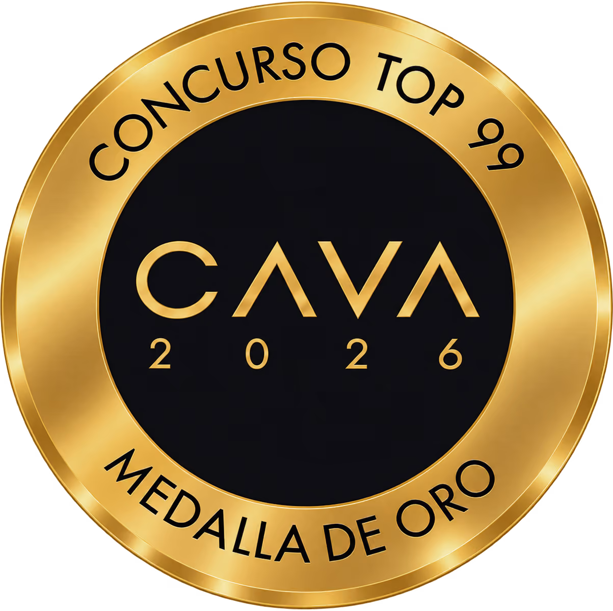 Gold medal from the CAVA Top 99 competition, 2026.