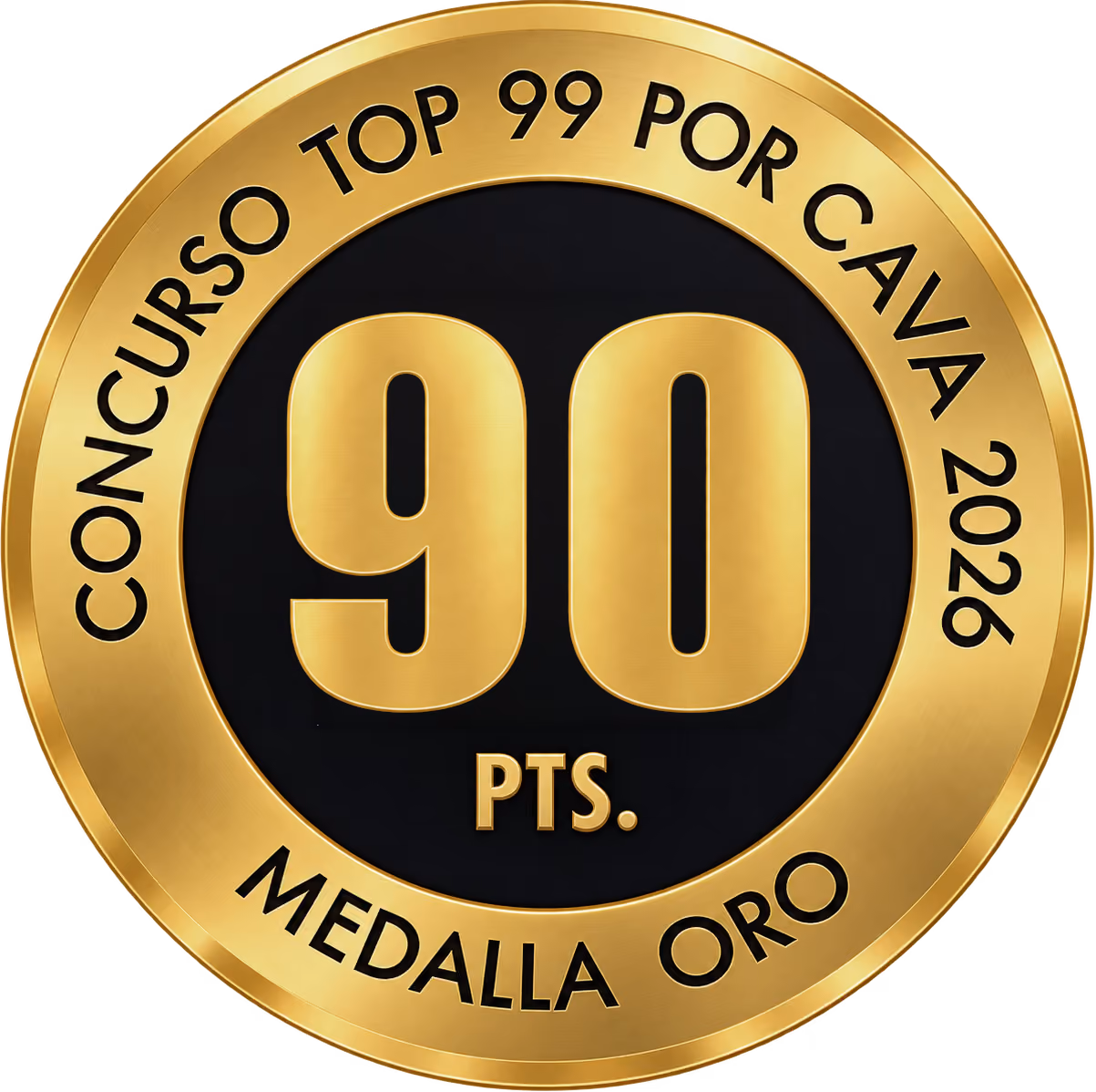 Gold medal, 90 points, CAVA Top 99 competition, 2026.